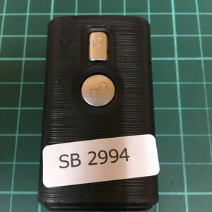 SB2994 基盤U45PB33スバル 純正 スマートキー 2ボタン ステラ ステラカスタム RN1 RN2 キーレス キーフリー プレオ等 リモコン