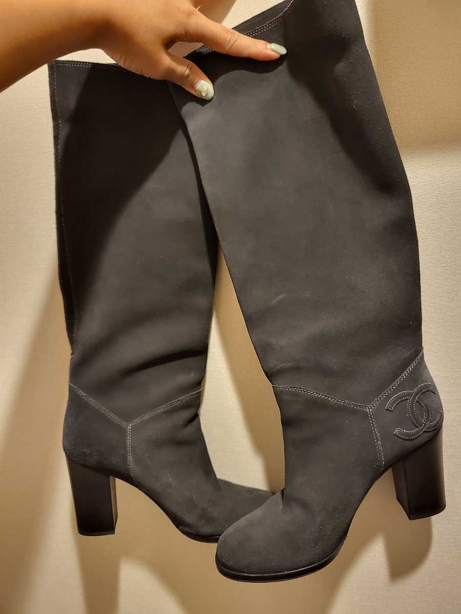 最高の品質 CHANELシャネルサテンブーツ blog.villa-bali.com