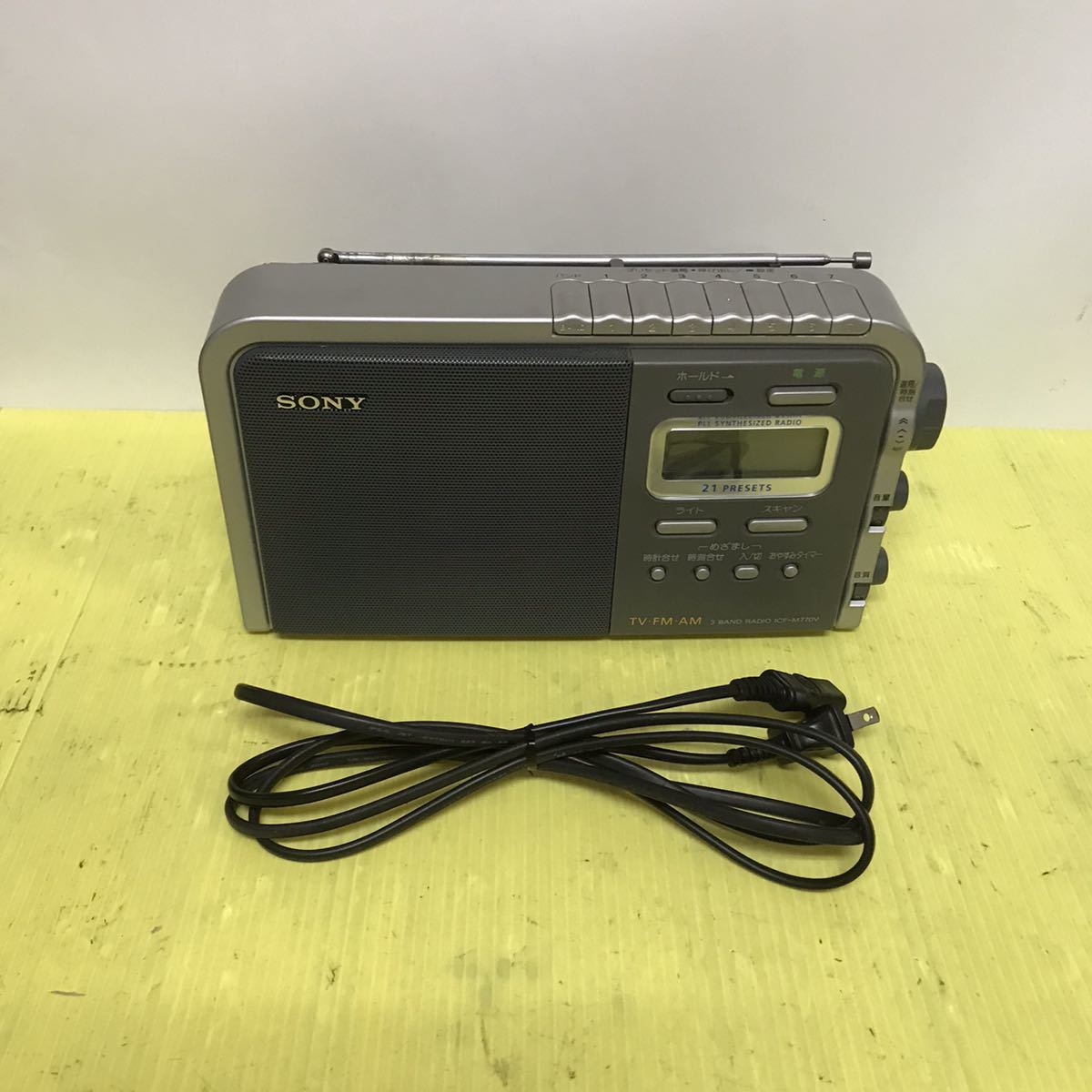 SONY ICF-M770V オークション比較 - 価格.com
