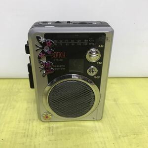 朝日電器 ラジオカセットレコーダー BOTTCH CTR-201 ジャンク