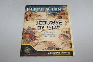 swg (Compass)Paper Wars#88 SCOURGE OF GOD モンゴル帝国の興亡、日本語訳付、新品