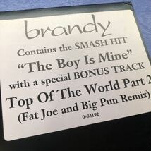 Brandy The Boy Is Mine 12インチR&B LP レコード 5点以上落札で送料無料O_画像4