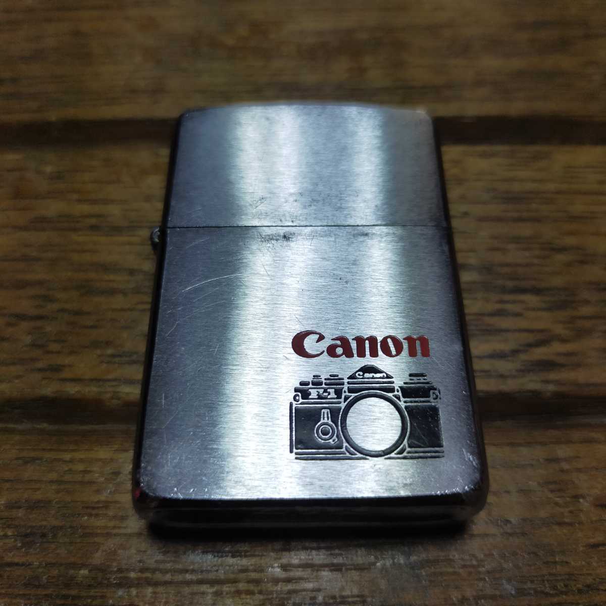 ジッポ ビンテージ 企業ロゴ Canon オイルライター-