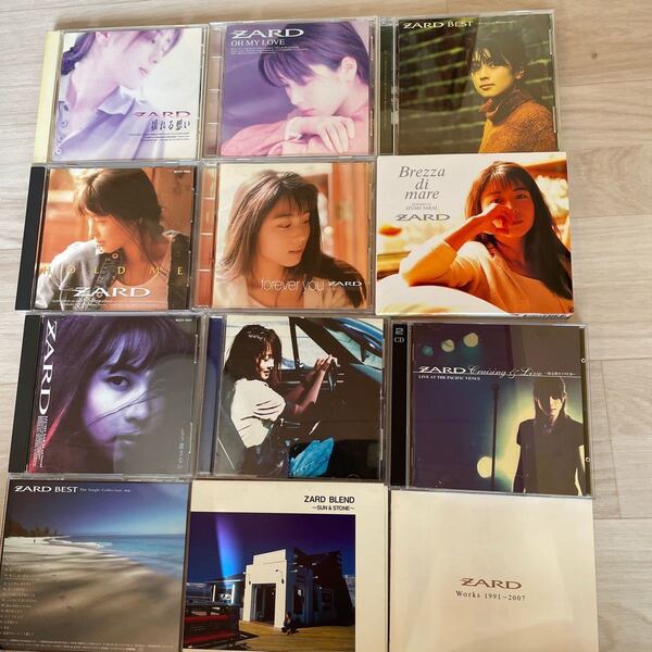 ZARD 中古CD CDアルバム オリジナルアルバム ベストアルバム 11枚