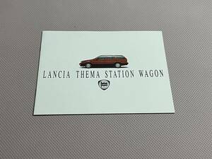  Lancia Thema Station Wagon каталог галет -ji Italiya LANCIA THEMA