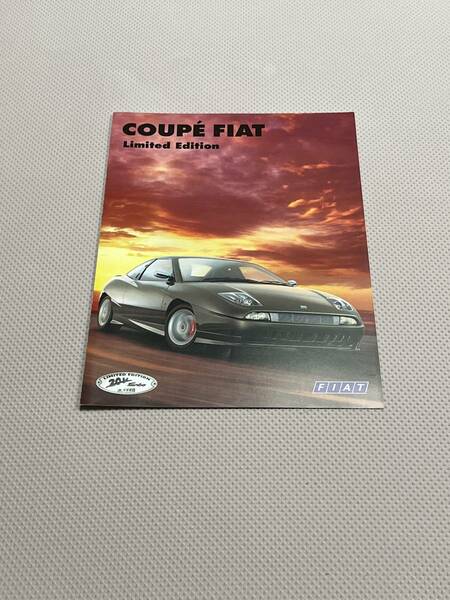 COUPE FIAT LIMITED EDITION カタログ クーペ・フィアット