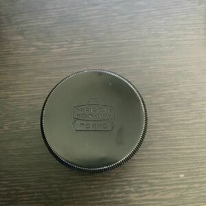 [ free shipping * rare rare beautiful goods ] NIPPON KOGAKU NIKON Nikon 48mm metal cap Mt Fuji Mark 