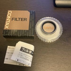 【未使用品・送料無料】CONTAX 30.5mm P-Filter コンタックス 純正 保護フィルター A2(81B)MC [TVS / TVS II / T3 用]2