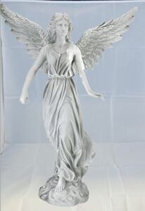 ... angel image horn Lee * Angel marble manner image large objet d'art 