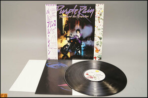 税込◆LP◆帯付 PRINCE AND THE REVOLUTION / PURPLE RAIN ポスター付 P-13021 レコード コレクター品 プリンス-N2-7377