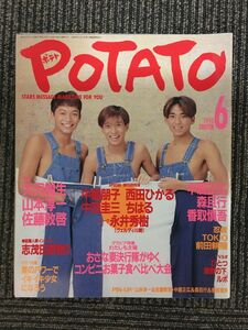 POTATO potato 1993 year 6 month number / light GENJI* ninja *SMAP*TOKIO* front rice field ..