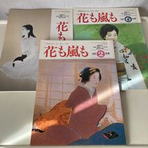 ※◇送料無料◇ 花も嵐も 1995年2月号と5月号、6月号 3冊 美空ひばり 二葉亭四迷 森鴎外 夏目漱石 芥川龍之介 志賀直哉 ♪G2_画像1