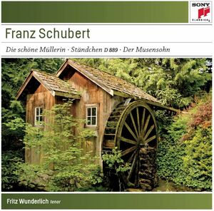 欧CD Fritz Wunderlich Schubert: Die Schone Mullerin Op. 25 D /00110