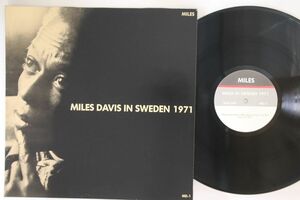 国不明LP Miles Davis In Sweden 1971 MD1 MILES /00260