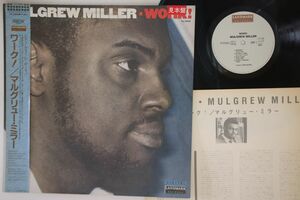 LP Mulgrew Miller Work! VIJ28098 LANDMARK プロモ /00260