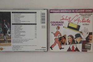 仏CD Ost, Vladimir Cosma Salut L'Artiste / Courage Fuyons 950232 POMME /00110