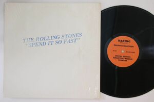 国不明LP Rolling Stones Spend It So Fast (Some Girls Rehearsals Vol. 2) WHOMSGR2 WHOM /00260