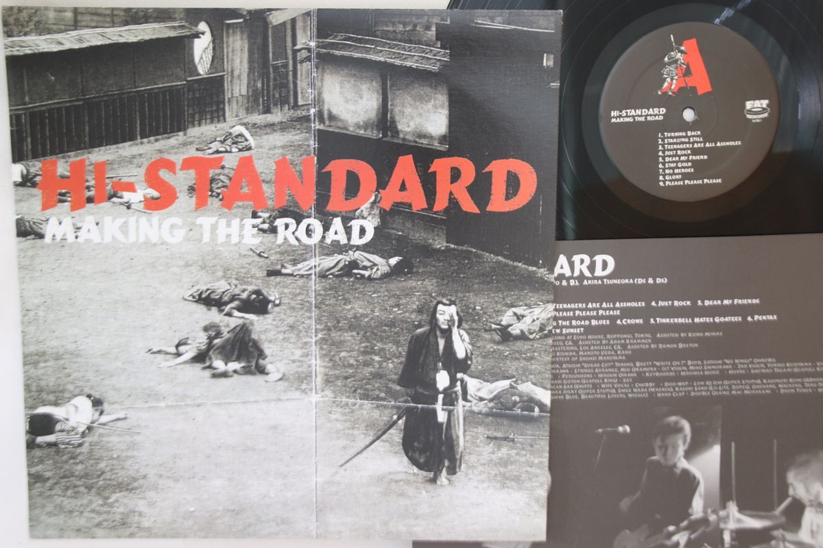 Hi-STANDARD☆Making The Road LP盤 レコード アウトレットオンライン 