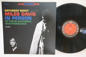 LP Miles Davis In Person, Saturday Night CS8470,DYJP1040 SONY Japan Vinyl /00260