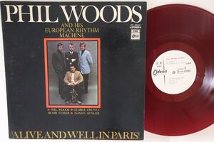 LP Phil Woods Alive And Well In Paris OP8866 ODEON Japan Vinyl プロモ /00260