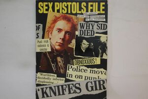 英BOOKS Photo Book Sex Pistols Sex Pistols File ISBN0860014649 OMNIBUS PRESS /00280