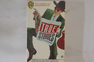 米VHS David Byrne True Stories 11654 WARNER 未開封 /00300