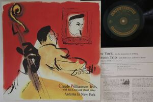 LP Claude Williamson Autumn In New York TKJV19004 VENUS /00260