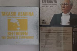 7discs CD Takashi ASAHINA Beethven The Complete Symphonies VDC17 VICTOR /00770