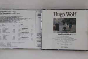 2CD Gerd Albrecht Hugo Wolf, Der Corregi CD116411 SCHWANN MUSICA MUNDI Germany /00220