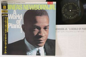 LP Phineas Newborn Jr. A World Of Piano ! VIJ308 CONTEMPORARY Japan Vinyl プロモ /00260