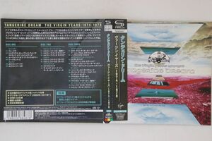 3CD Tangerine Dream Virgin Years 1974-1978 VJCP9801214 VIRGIN Japan 紙ジャケ /00370