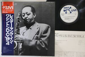 LP Lester Young N Washington, D.c. 1956 28MJ3110 PABLO Japan プロモ /00260