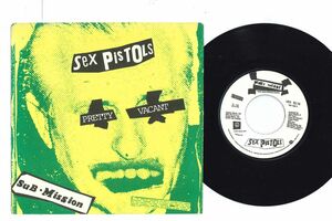  rice 7 Sex Pistols Pretty Vacant / Sub? Mission WBS8516 WARNER BROS. RECORDS /00080