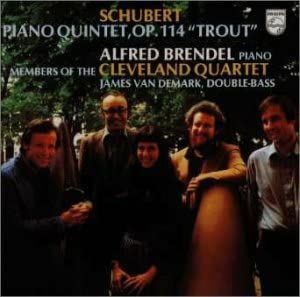 CD Alfred Brendel Cleveland Quartet Schubert 4000782 PHILIPS CLASSICS Japan /00110
