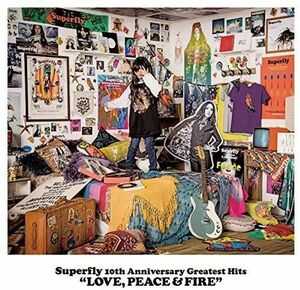 4discs CD Superfly Superfly 10th Anniversary Greatest Hits『LOVE, PEACE & FIRE』 WPCL12617 未開封 /00440