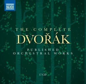 17CD Anton?n Dvo??k Complete Published Orchestral Works 8501702 Naxos Europe 紙ジャケ /00560