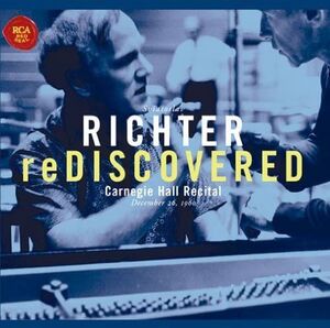 2discs CD リヒテル(スヴャトスラフ) カーネギー・ホール・リサイタル1960 SICC14956 未開封 /00220