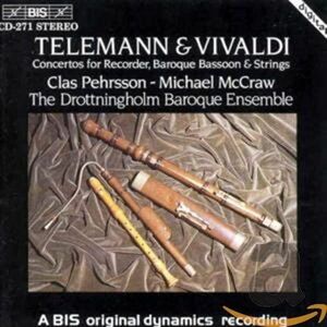 輸入CD Telemann; Vivaldi リコーダー、バロック・バスーンの協奏組曲 (Import) /00110