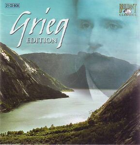 蘭21discs CD Edvard Grieg Grieg Edition 93516 Brilliant Classics 紙ジャケ /00580