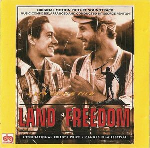 米CD George Fenton Land & Freedom: Original Motion Picture Soundtrack 12613 DRG Movies /00110