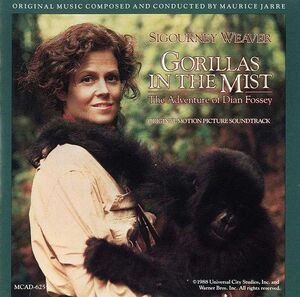 米CD Maurice Jarre Gorillas in the Mist: The Story of Dian Fossey MCAD6255 MCA Records /00110