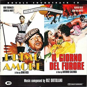 伊CD Riz Ortolani Primo Amore/Il Giorno Del Furore (Soundtrack) CSE114 CAM /00110