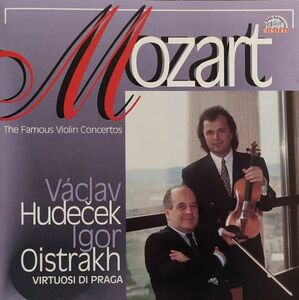 欧CD Hudecek; Oistrakh Mozart;Violin Concertos 3 1122402031 Supraphon /00110