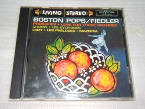 欧CD Prokofiev, Chopin, Liszt, Fiedler; Bosp Prokofiev: Love for 3 Oranges/ 09026635322 RCA Victor /00110