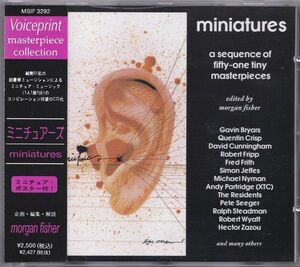 CD Various Miniatures - 51 Tiny Masterpieces Edited MSIF 3292, VP159CD MSI Japan /00110