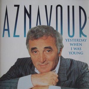 欧CD Aznavour Yesterday When I Was Young 072438339972 EMI /00110