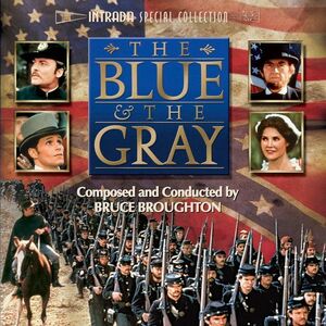米2discs CD Bruce Broughton The Blue & The Gray VOLUME57 Intrada /00220
