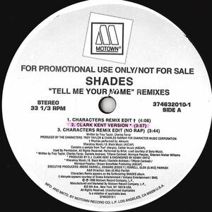 米12 Shades Tell Me Your Name (Remixes) 3746320101 MOTOWN /00250