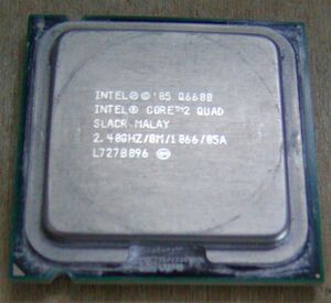 intel　QUAD Q6600 2.40Ghz ソケットLGA775 クアッドコア