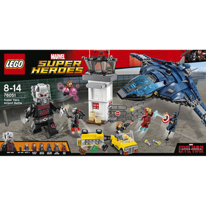  new goods regular goods Lego LEGO super * hero z super hero air port Battle 76051/ Captain * America Anne to man Mini fig set 